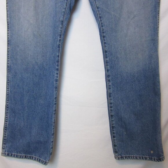 Ariat Heritage Relaxed Boot Cut Blue Jeans Denim Men's 38 X 34 Work Outdoor - Picture 3 of 9